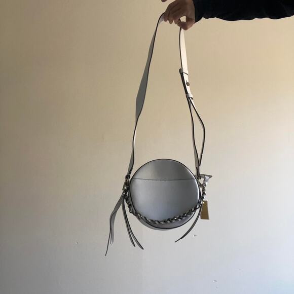 White michael kors circle studded purse nwt - Picture 3 of 8